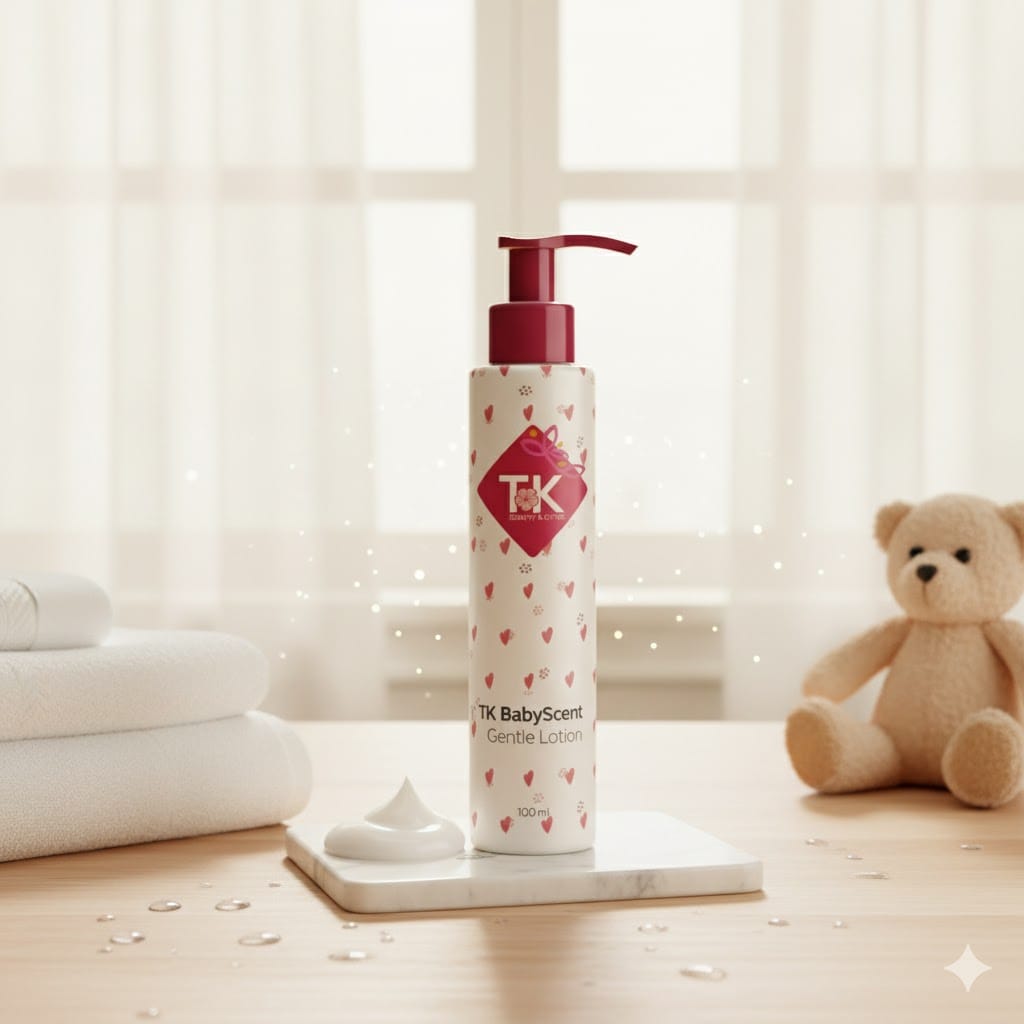 Tk Babyscent Gentle Lotion Scene