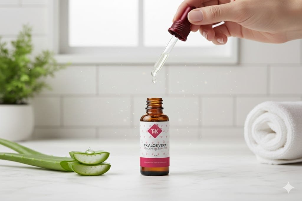 Tk Aloe Vera Soothing Serum Scene