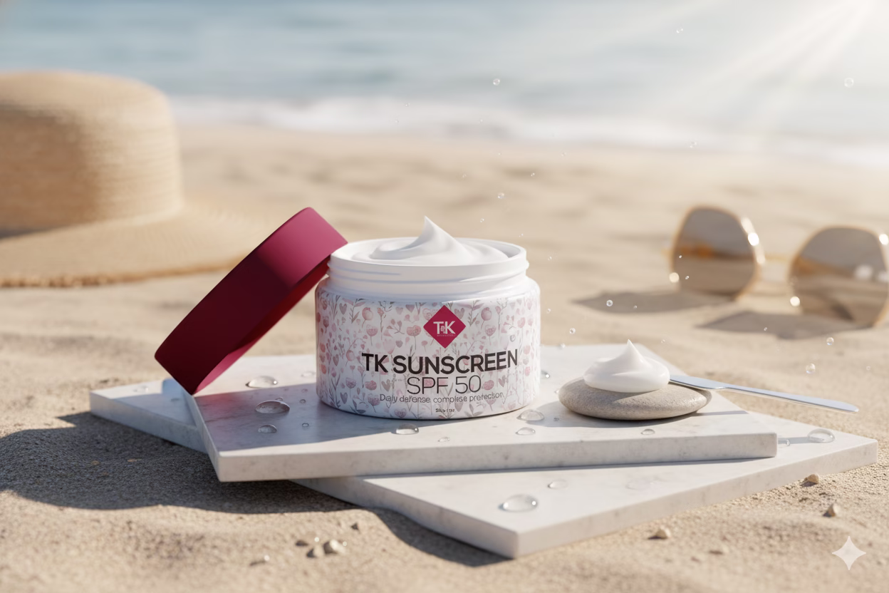Tk Sunscreen Spf 50 Scene