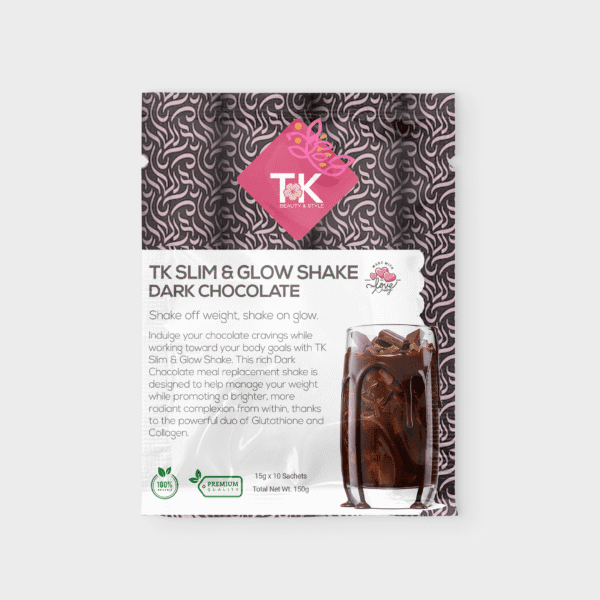 Dietary Supplements Tk Slim Brew Dark Chocolate Mockup Standing