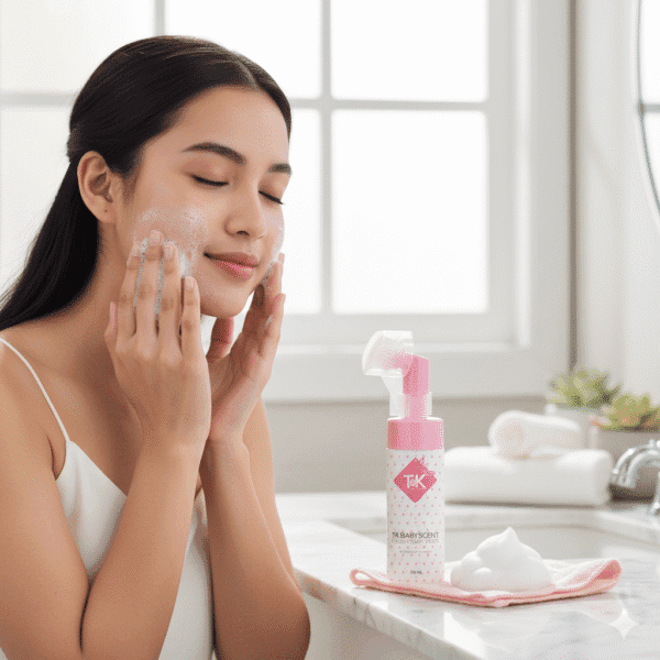 Tk Babyscent Facial Foam Wash Scene A