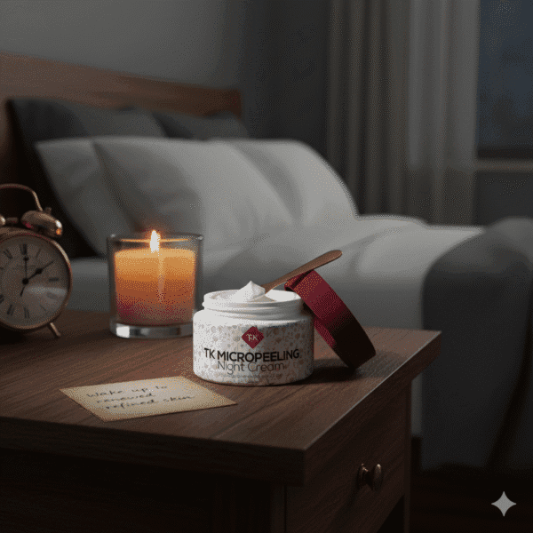 Tk Micropeeling Night Cream Scene