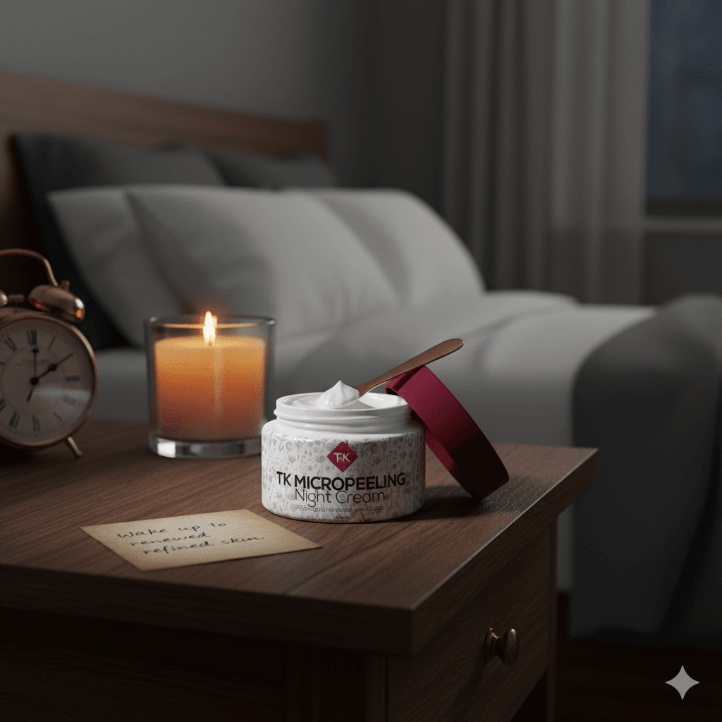 Tk Micropeeling Night Cream Scene