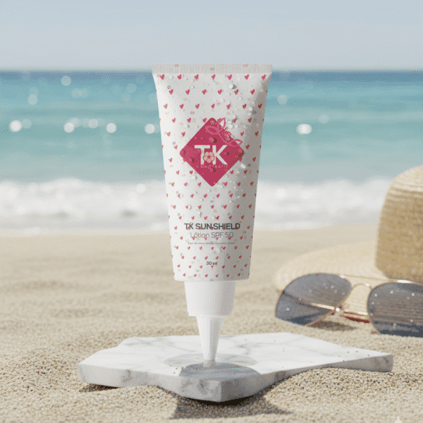 Tk Sun Screen Lotion Spf 50 Nozzle Tube Scene