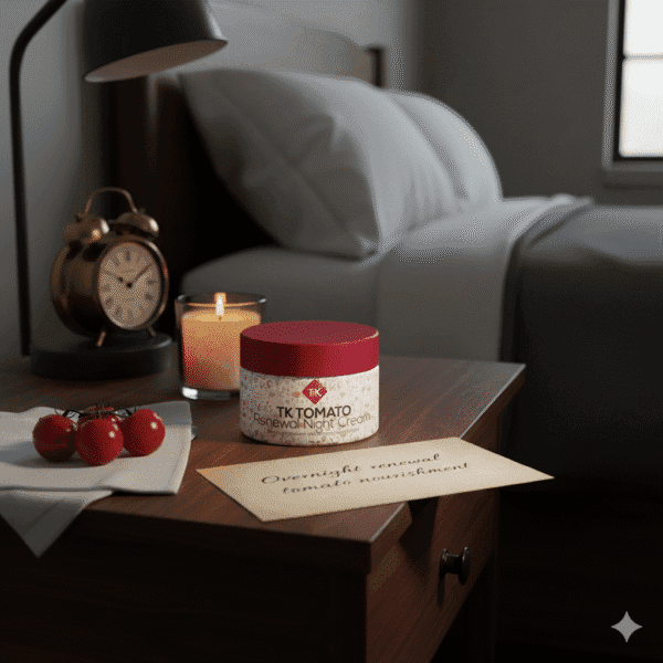 Tk Tomato Renewal Night Cream Scene