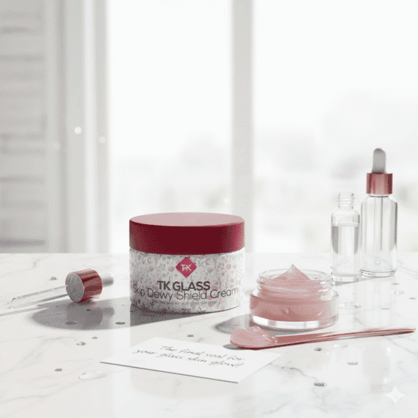 Tk Glass Skin Dewy Shield Cream Scene