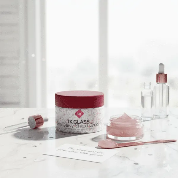 Tk Glass Skin Dewy Shield Cream Scene