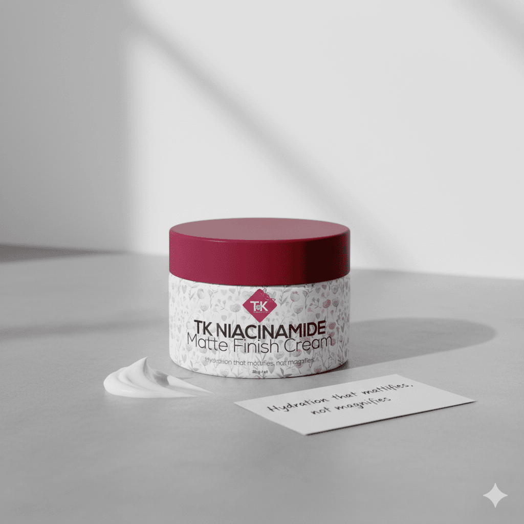 Tk Niacinamide Matte Finish Cream Scene
