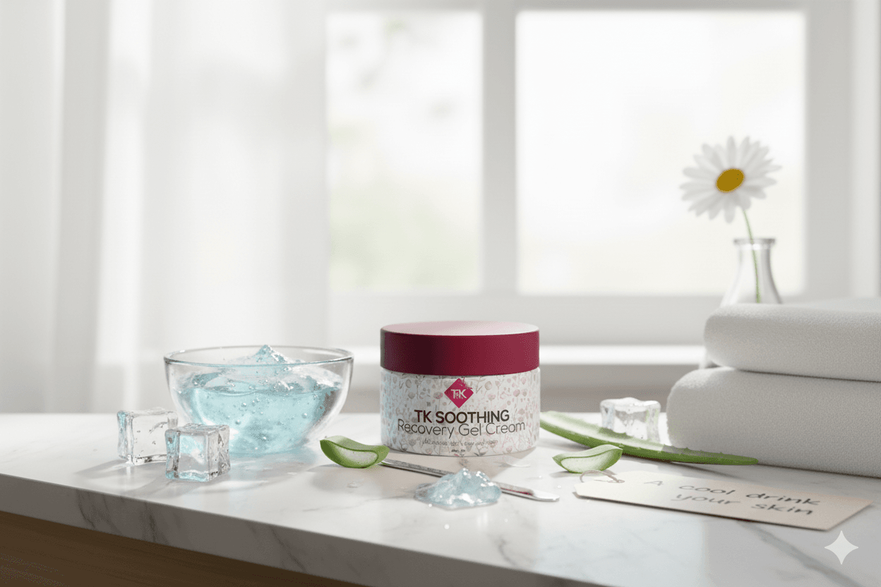 Tk Soothing Recovery Gel Cream Scene