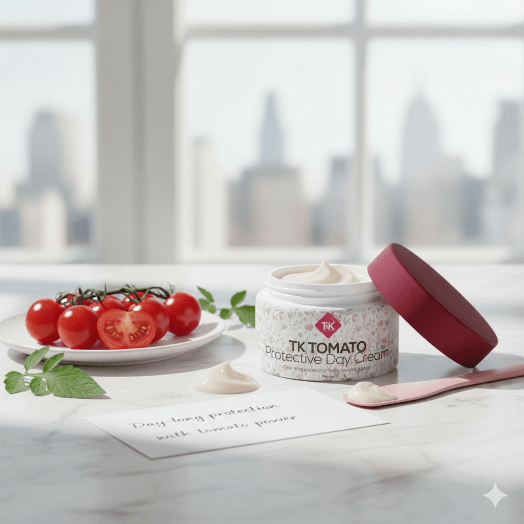 Tk Tomato Protective Day Cream Scene
